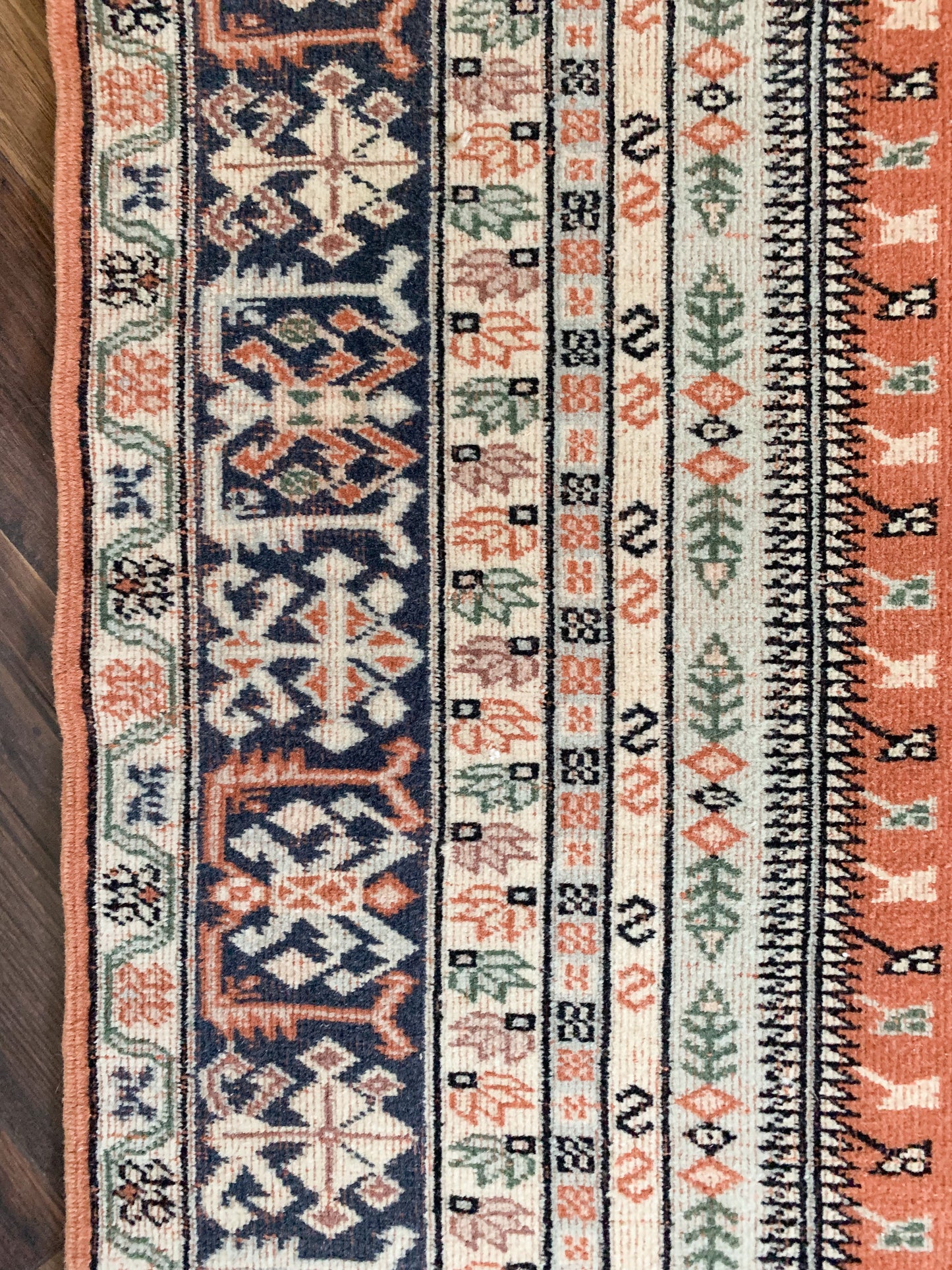 Reserved for Mary - Vintage Turkish Area Rug No. A1181 - 4.5' x 6.4'