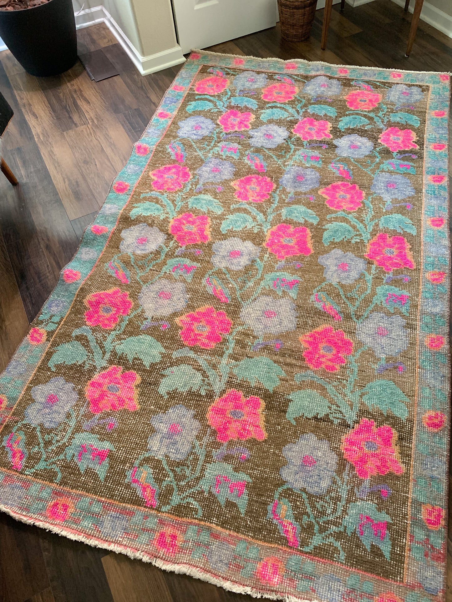 Vintage Turkish Runner Rug No. A1184 - 4.7' x 8.2'