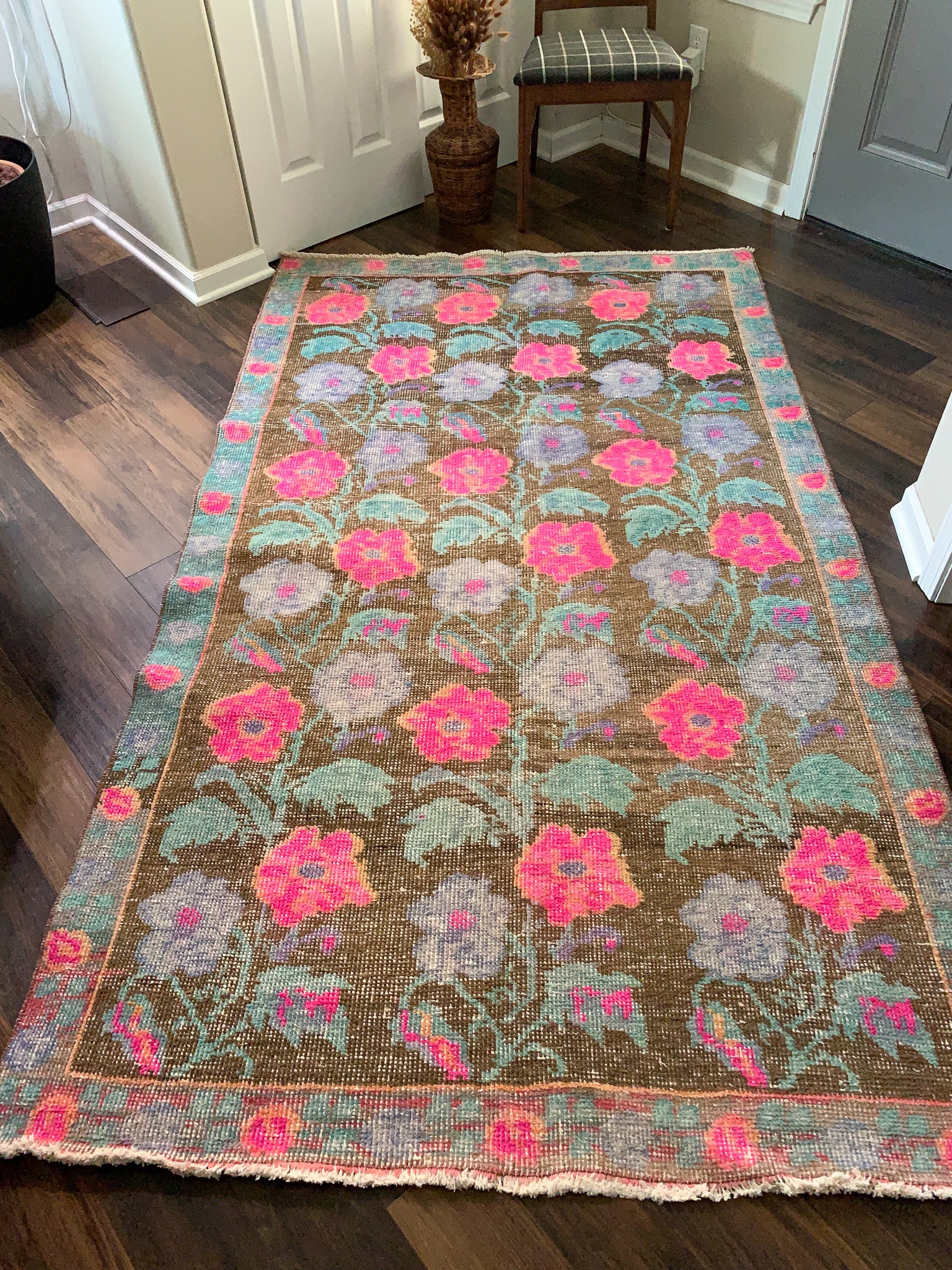 Vintage Turkish Runner Rug No. A1184 - 4.7' x 8.2' – Velvet