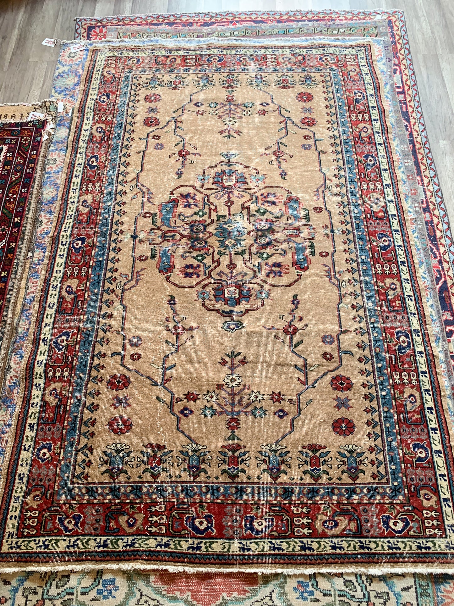 No. A1135 - 4.9' x 8.0' Vintage Turkish Area Rug