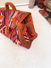 Load image into Gallery viewer, No. BAG 153 - Moroccan Handmade Rug &amp; Leather Briefcase/Messenger Bag
