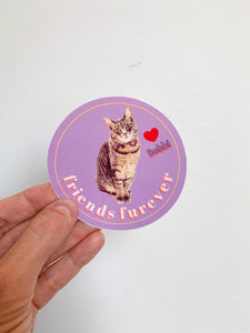 Bobbi's Pawsitive Affirmation Sticker - Friends Furever