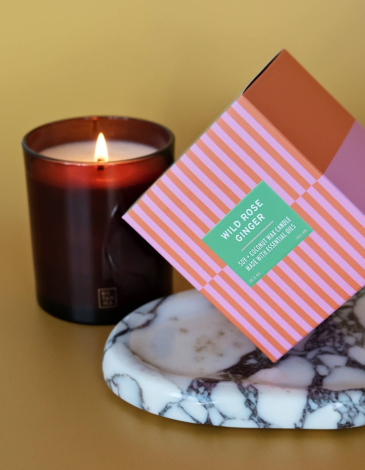 Essentials: Wild Rose + Ginger Candle  | 12 oz.