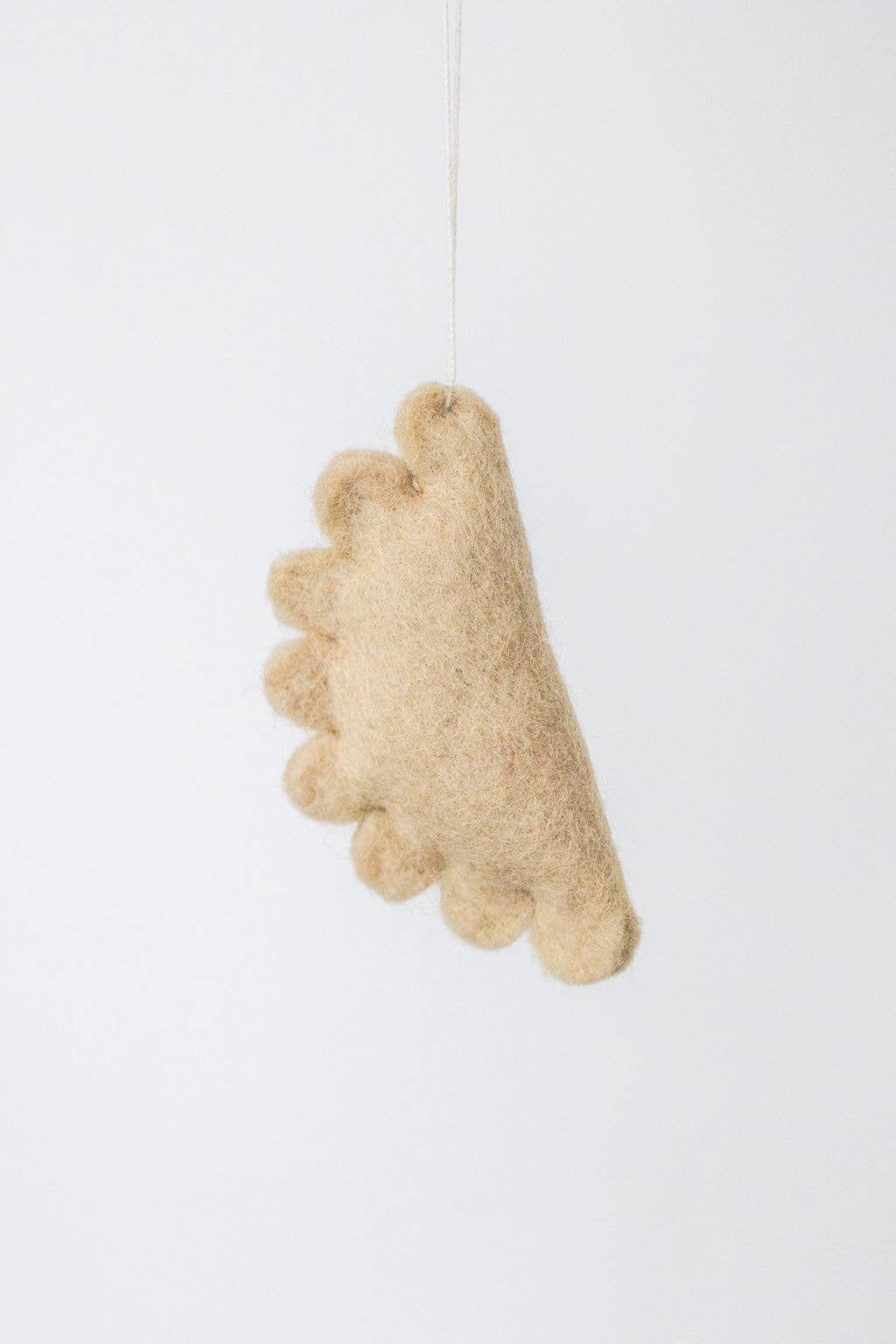 Handmade Dumpling / Pierogi Felt Ornament – Velvet & Shag Home ...