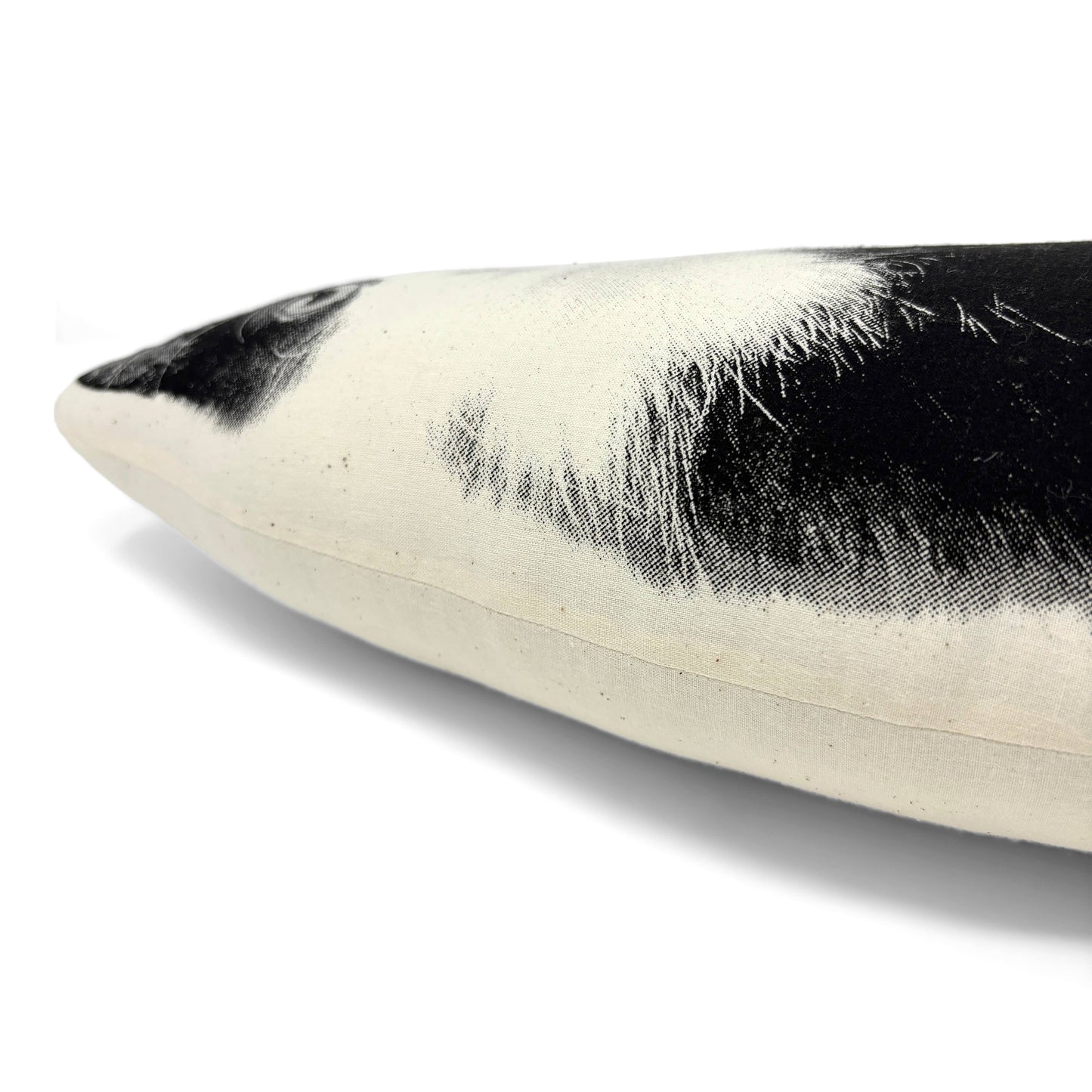 Black and White Kitten Pillow