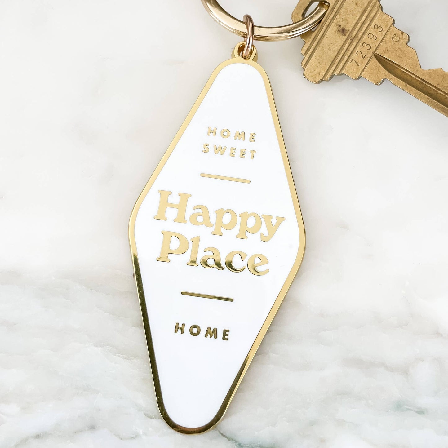 Happy Place Keychain