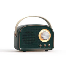 Load image into Gallery viewer, Retro Bluetooth Speaker: Green

