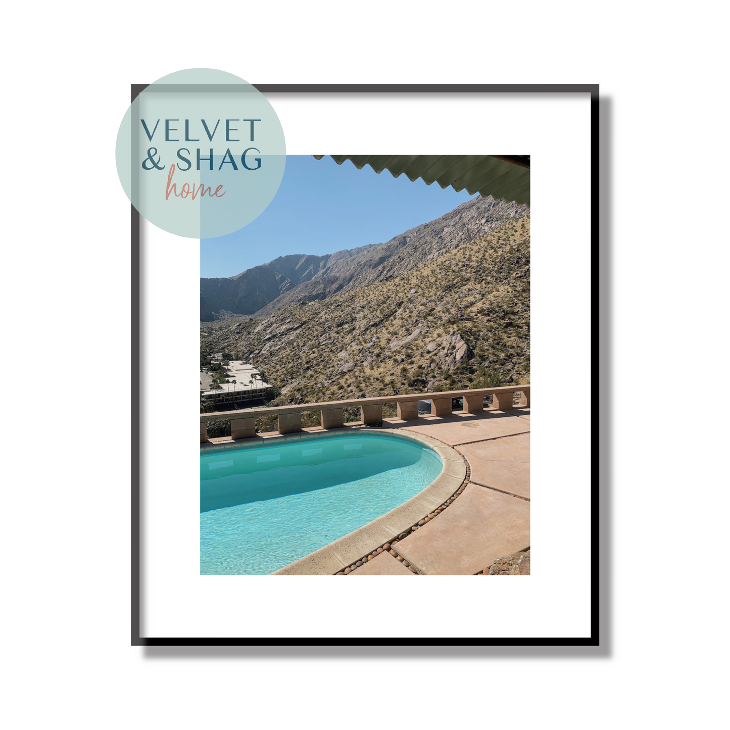Frey House II Swimming Pool Photography Print