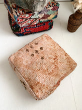 Load image into Gallery viewer, Elham - Moroccan Rug Floor Pouf
