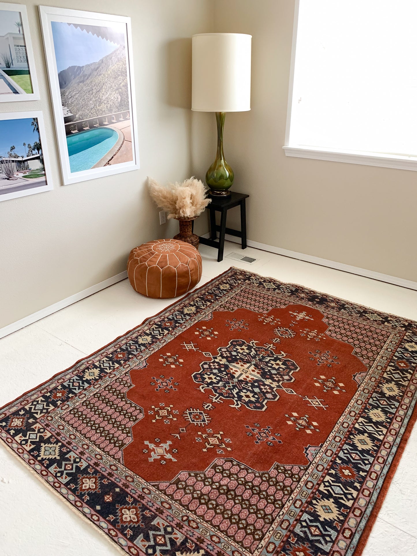 Victoria - 5.4' x 7.0' Vintage Turkish Area Rug