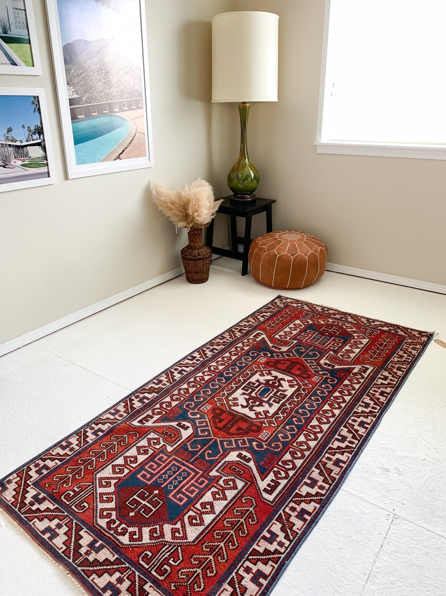 Ella - 3.3' x 6.8' Vintage Turkish Runner Rug