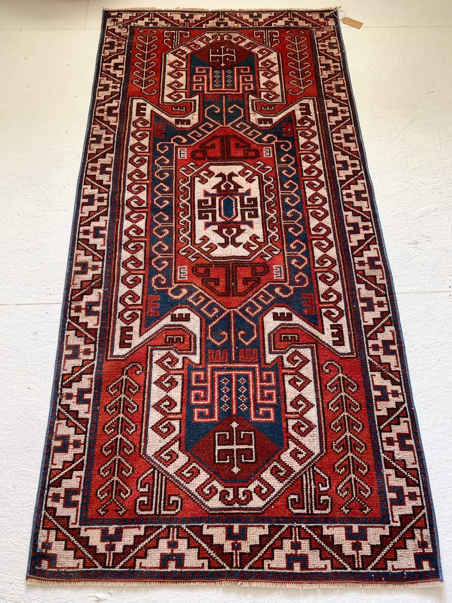 Ella - 3.3' x 6.8' Vintage Turkish Runner Rug