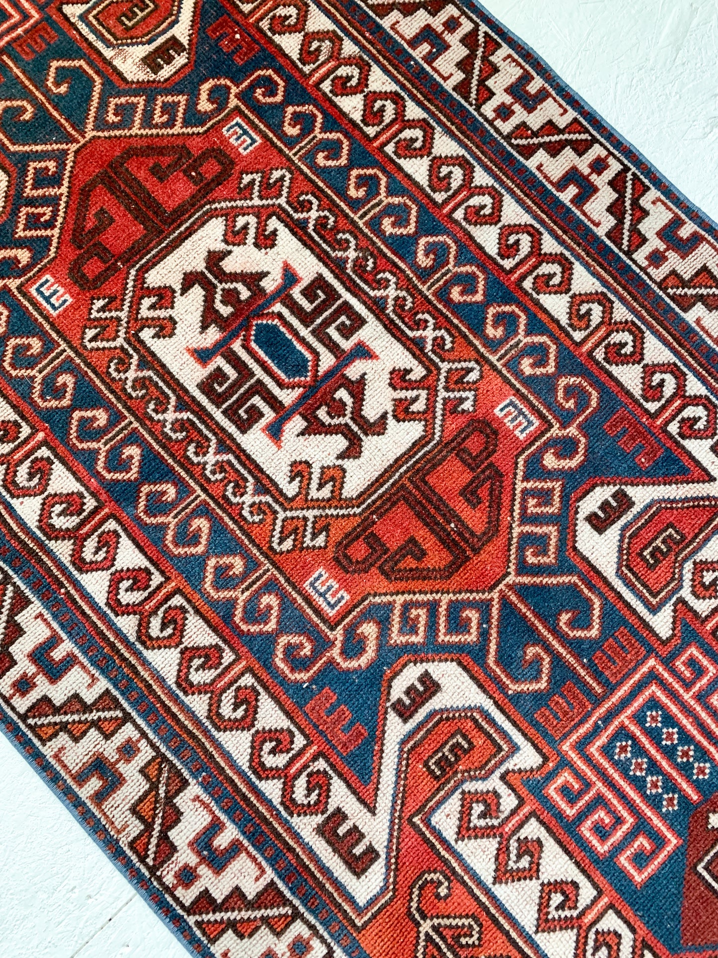 Ella - 3.3' x 6.8' Vintage Turkish Runner Rug