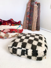 Load image into Gallery viewer, Moroccan Rug Floor Pouf #303
