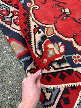 Load image into Gallery viewer, No. O1001 - 8.0&#39; x 11.1&#39; Oversized Vintage Turkish Tapestry Area Rug
