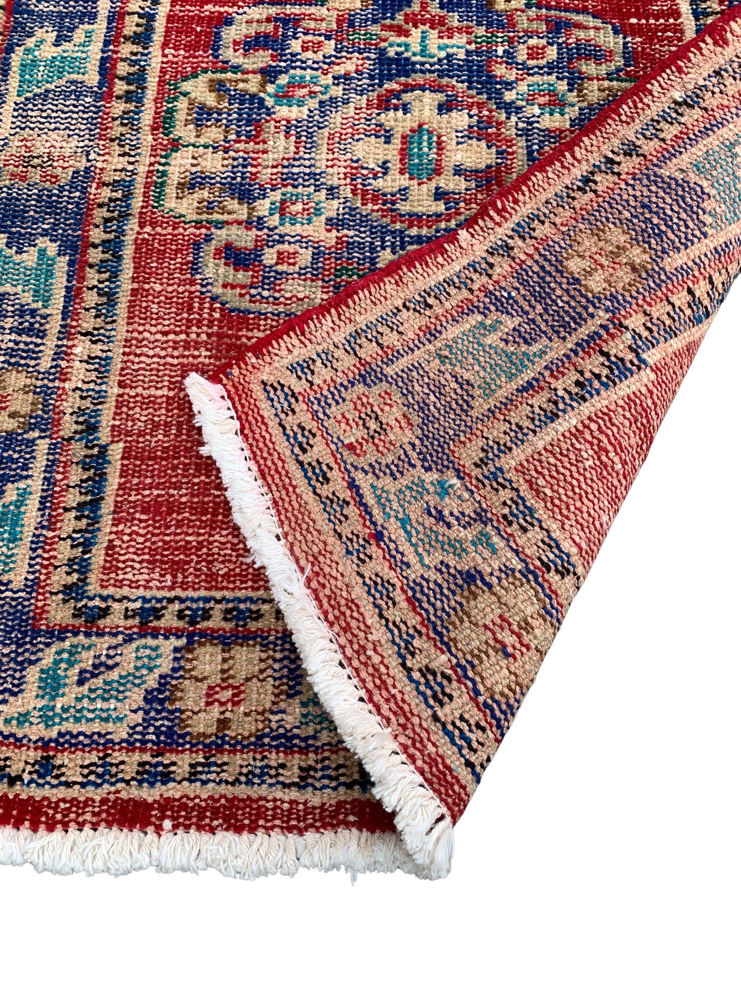 Reserved for Trisha - No. R1004 - 2.4' x 10.6' Vintage Turkish Runner Rug