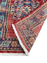 Load image into Gallery viewer, No. R1004 - 2.4&#39; x 10.6&#39; Vintage Turkish Runner Rug
