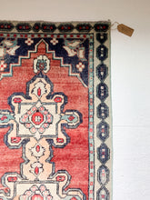 Load image into Gallery viewer, No. R1007 - 2.3&#39; x 9.0&#39; Vintage Turkish Runner Rug
