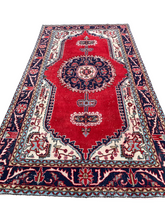 Load image into Gallery viewer, No. O1009 - 5.7&#39; x 10.5&#39; Oversized Vintage Turkish Area Rug
