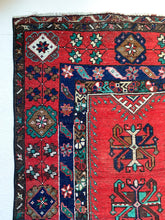 Load image into Gallery viewer, Reserved for Lynda - No. A1011 - 3.8&#39; x 5.9&#39; Vintage Turkish Anatolian Area Rug
