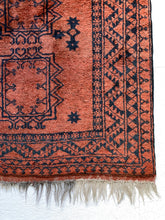 Load image into Gallery viewer, No. A1012 - 4.0&#39; x 6.4&#39; Vintage Afghan Area Rug
