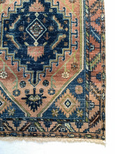 Load image into Gallery viewer, No. A1013 - 3.4&#39; x 5.0&#39; Vintage Persian Zanjan Area Rug
