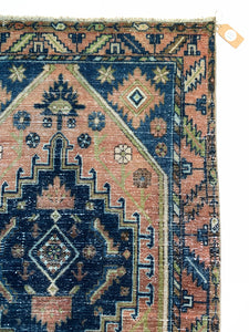 No. A1013 - 3.4' x 5.0' Vintage Persian Zanjan Area Rug