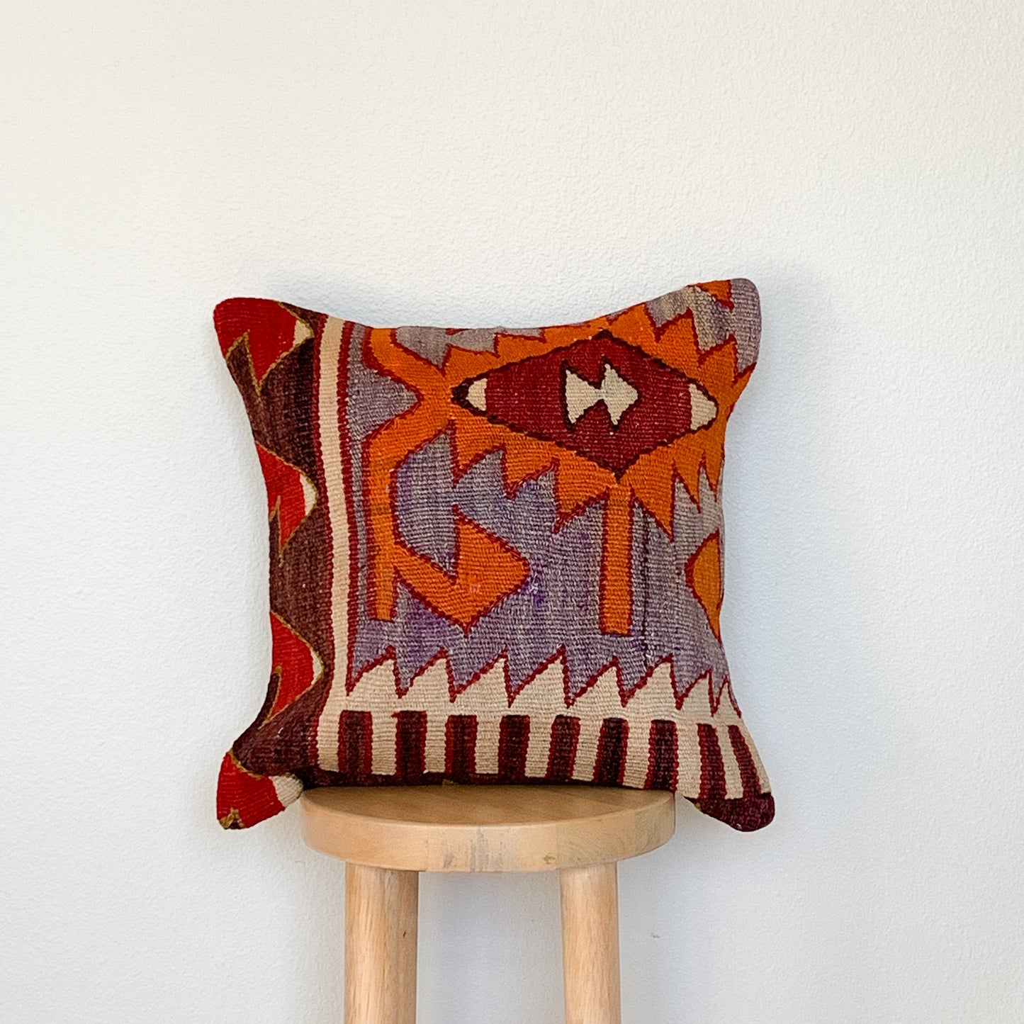 No. P214 - 16" X 16" Turkish Rug Pillow Cover