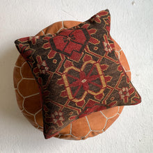 Load image into Gallery viewer, No. P217 - 16&quot; X 16&quot; Turkish Rug Pillow Cover

