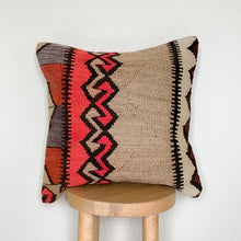 Load image into Gallery viewer, No. P229 - 16&quot; X 16&quot; Turkish Rug Pillow Cover
