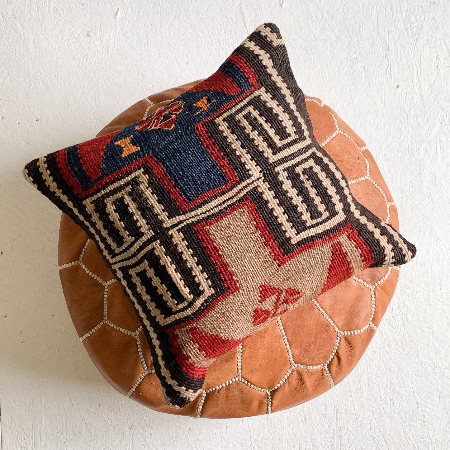 No. P227 - 16" X 16" Turkish Rug Pillow Cover