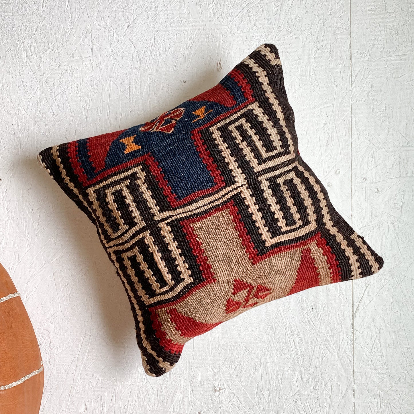 No. P227 - 16" X 16" Turkish Rug Pillow Cover