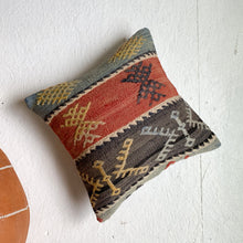 Load image into Gallery viewer, No. P224 - 16&quot; X 16&quot; Turkish Rug Pillow Cover
