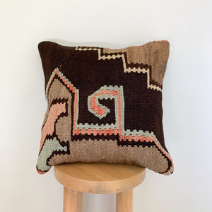 Michelle - 16" x 16" Rug Pillow Cover
