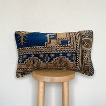 Load image into Gallery viewer, No. P243 - 12&quot; X 20&quot; Turkish Rug Pillow Cover
