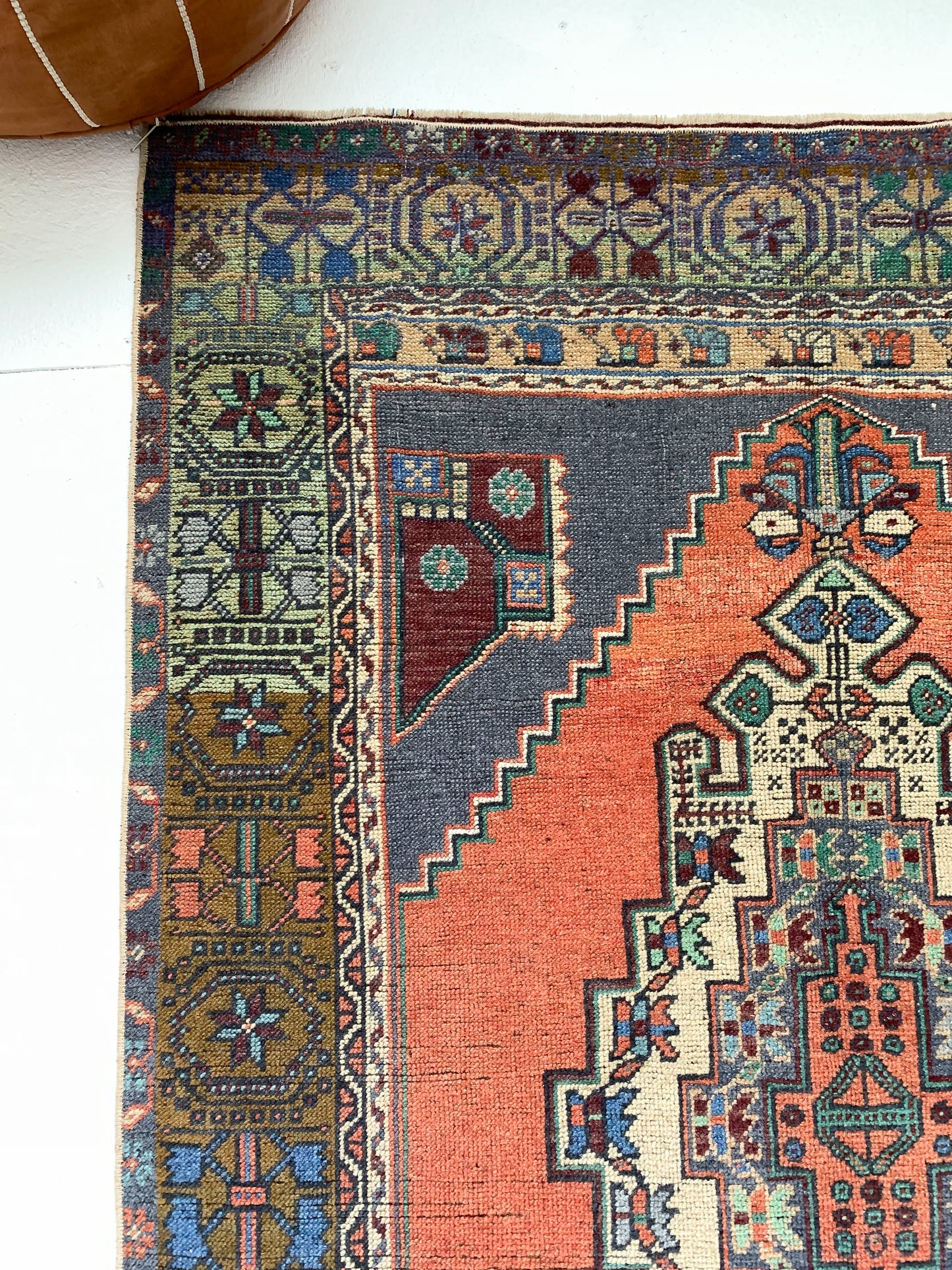 Reserved - Jane - 4.1' x 7.2' Vintage Turkish Area Rug