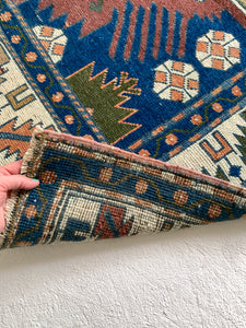 Nancy - 4.3' x 7.6' Vintage Turkish Area Rug