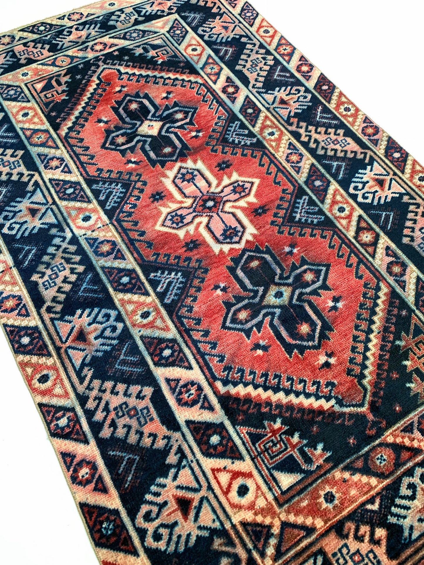 Joyce - 4.0' x 6.6' Vintage Turkish Area Rug