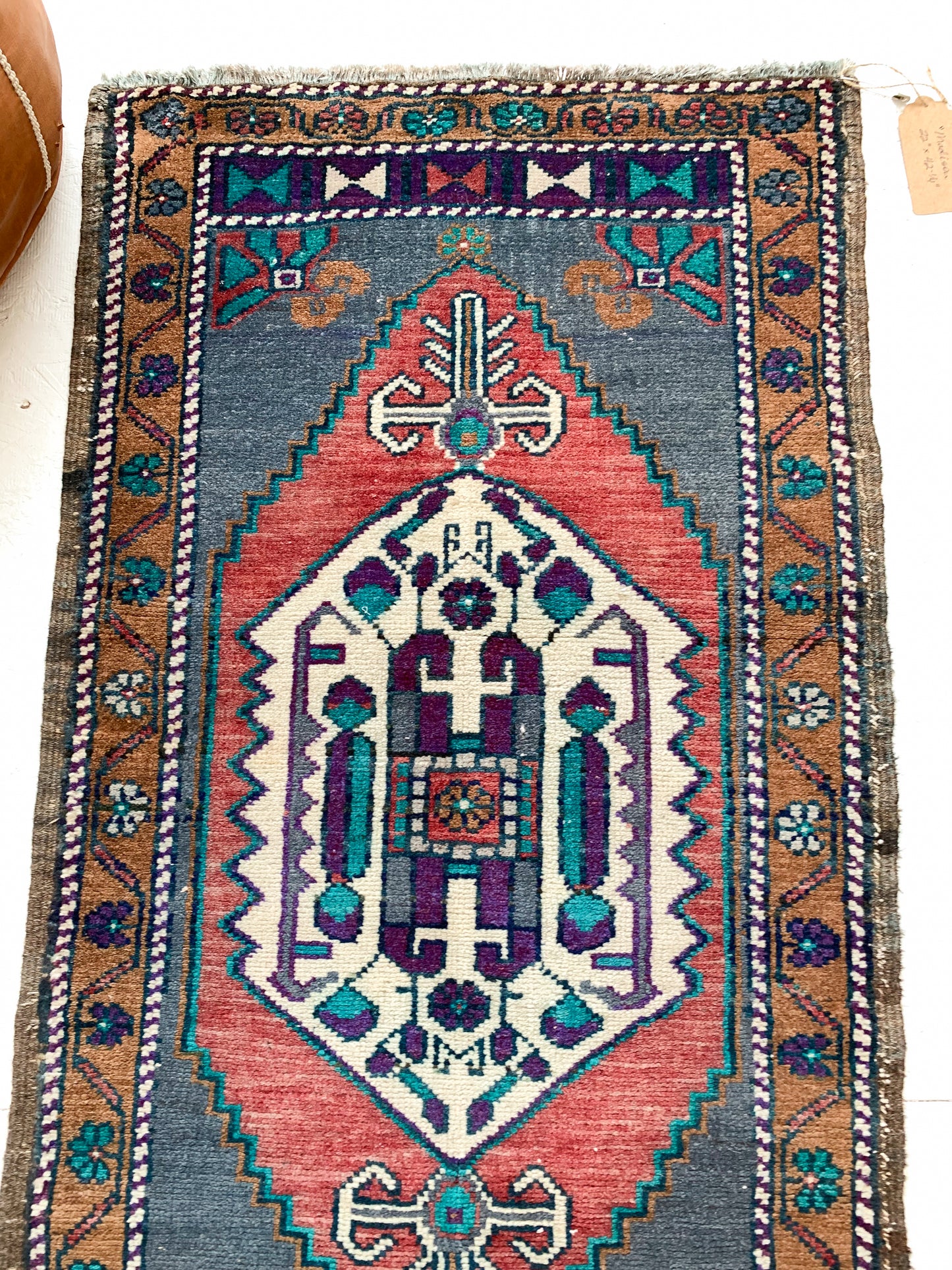 Madison - 1.8' x 3.5' Vintage Turkish Mini Rug