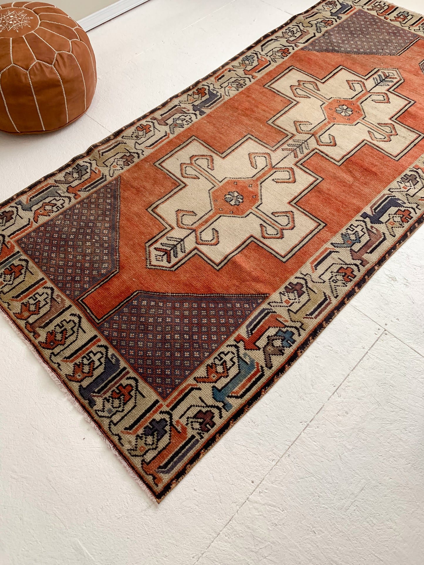 Cedar - 3.8' x 8.0' Vintage Turkish Area Rug