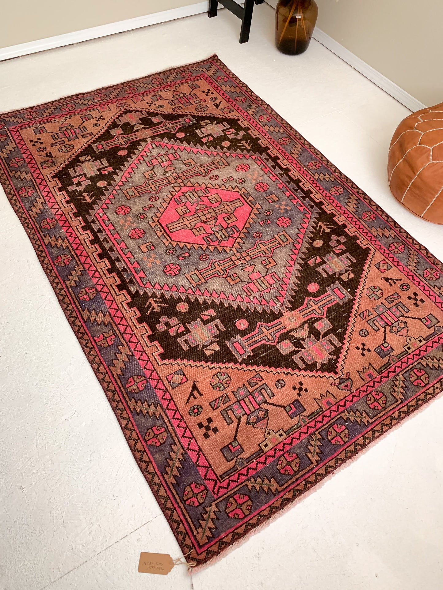 Delilah - 4.4' x 6.9' Vintage Persian Area Rug