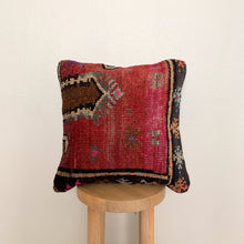 Load image into Gallery viewer, Peggy - 16&quot; x 16&quot; Rug Pillow Cover
