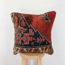 Load image into Gallery viewer, Harlow - 18&quot; x 18&quot; Rug Pillow Cover
