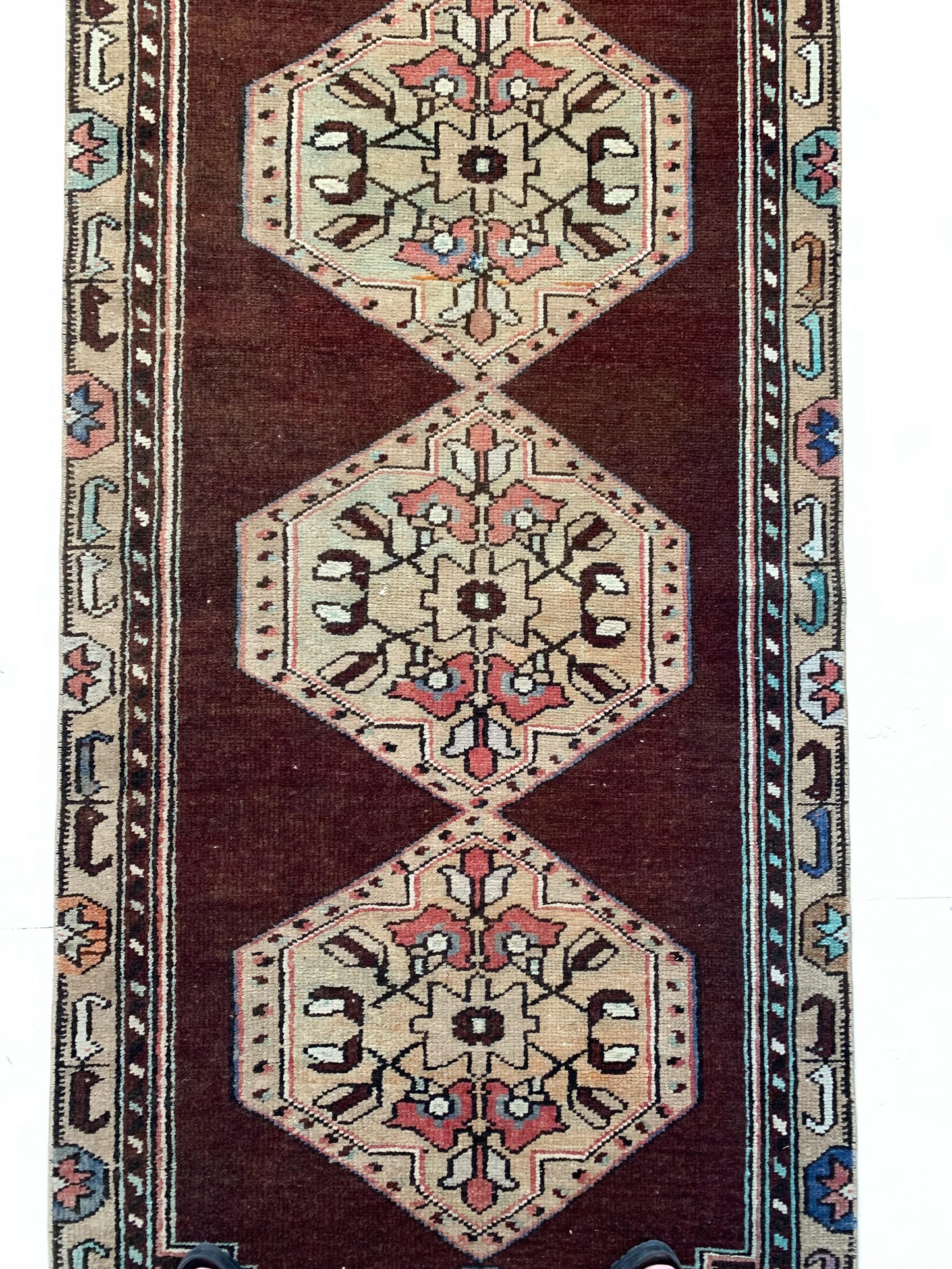 Tabitha - 2.7' x 8.8' Vintage Turkish Runner Rug