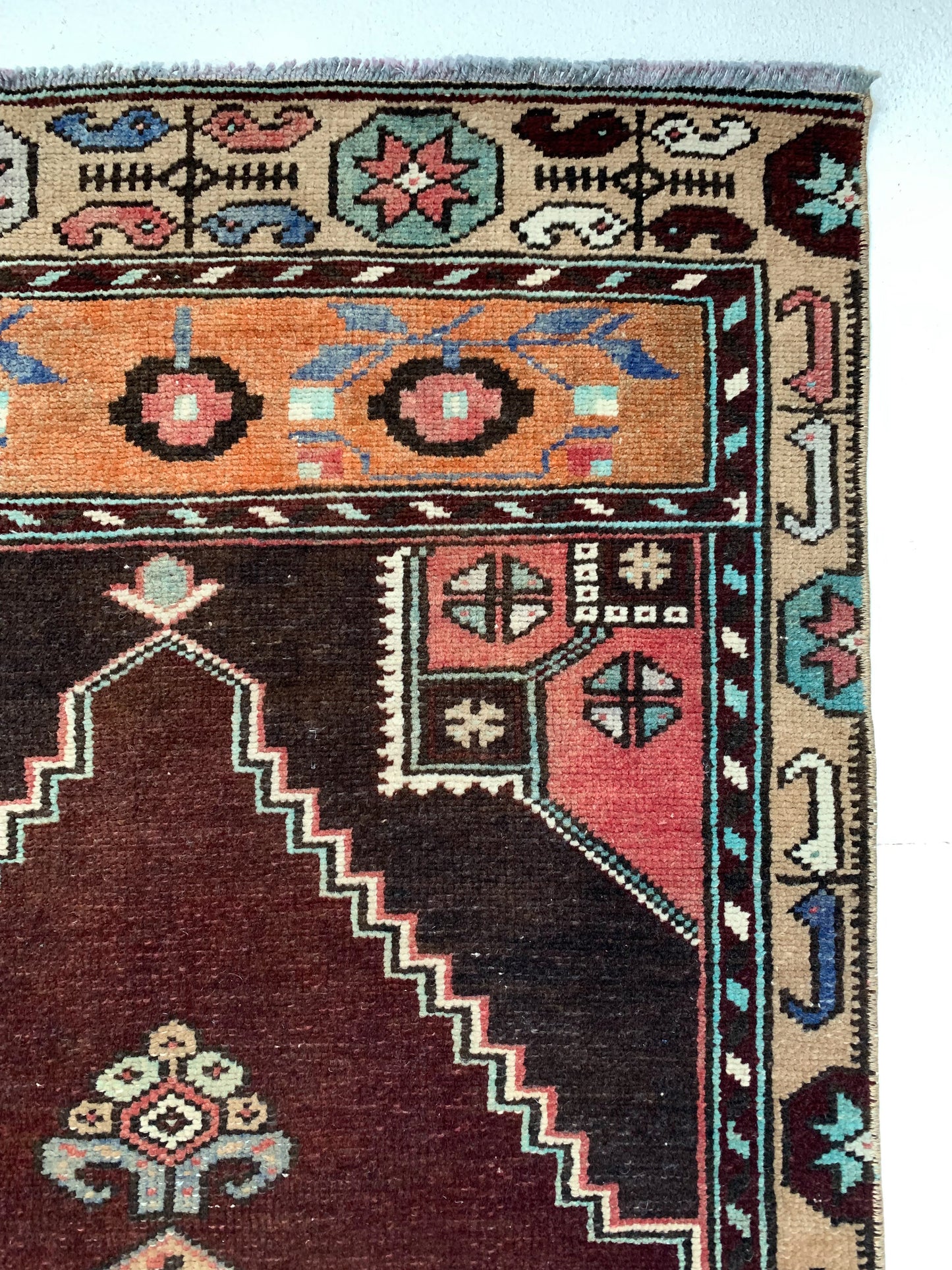 Tabitha - 2.7' x 8.8' Vintage Turkish Runner Rug