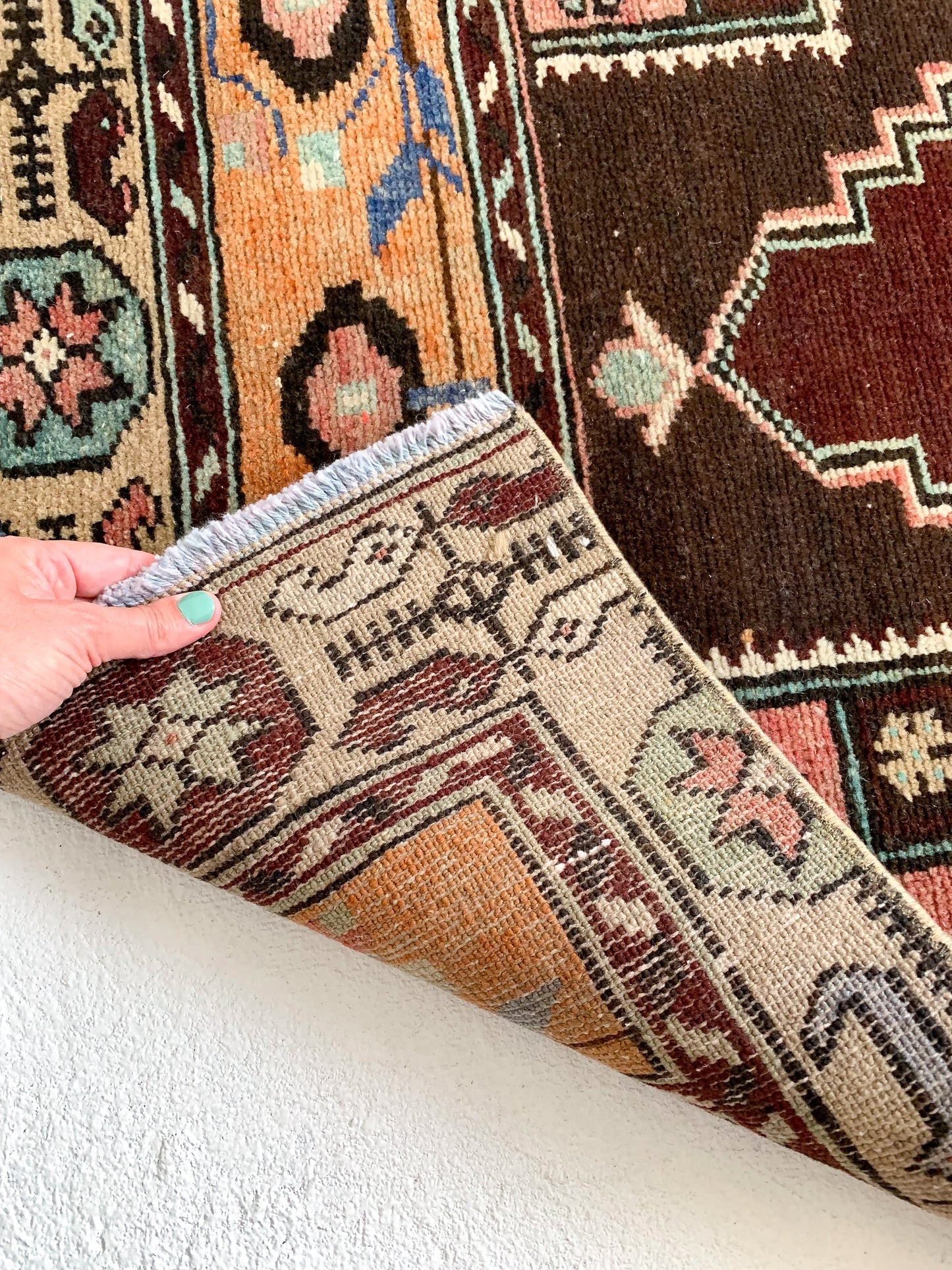 Tabitha - 2.7' x 8.8' Vintage Turkish Runner Rug