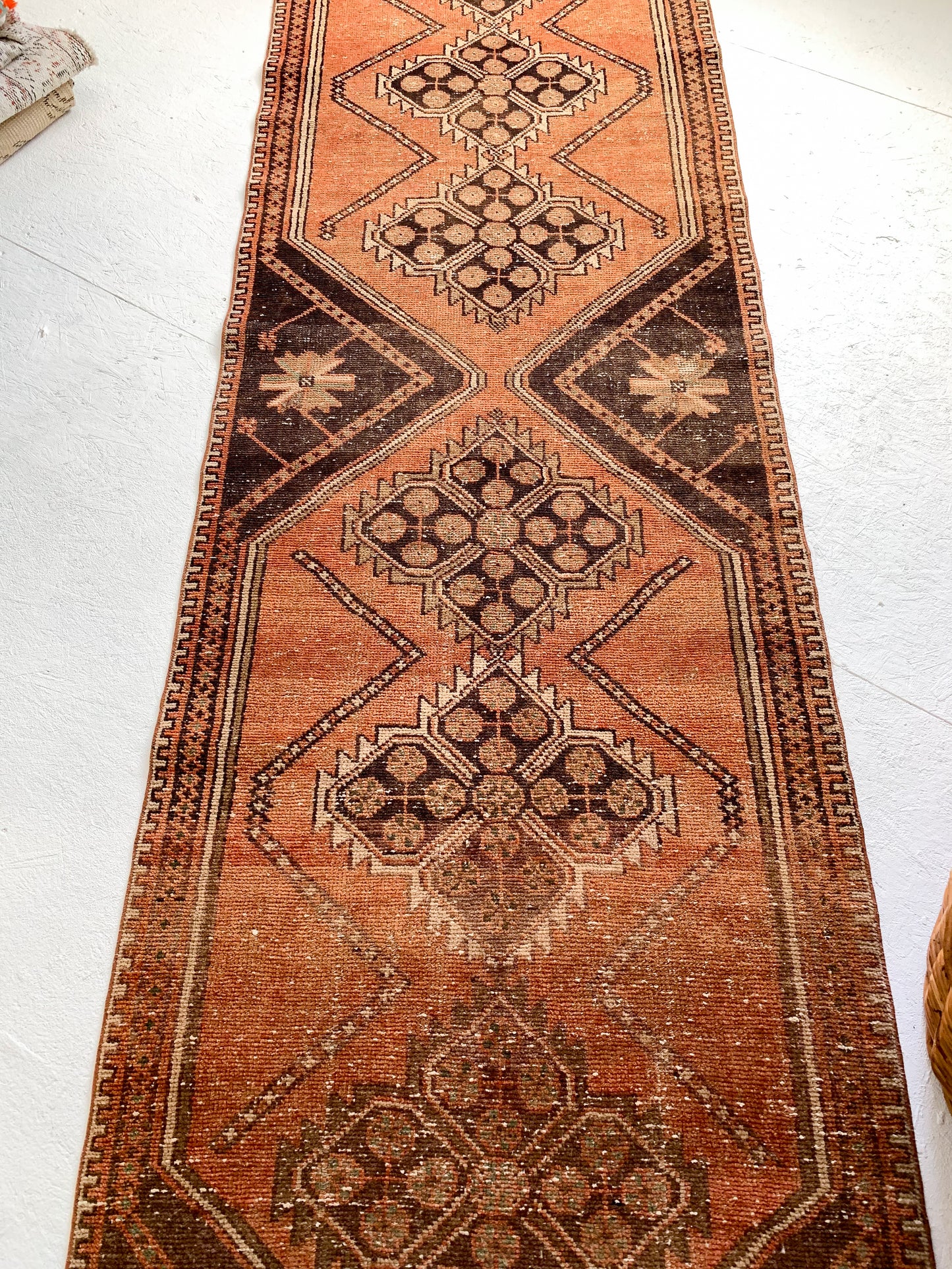 Carol - 3.0' x 10.5' Vintage Turkish Runner Rug