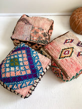 Load image into Gallery viewer, Nadia - Moroccan Rug Floor Pouf
