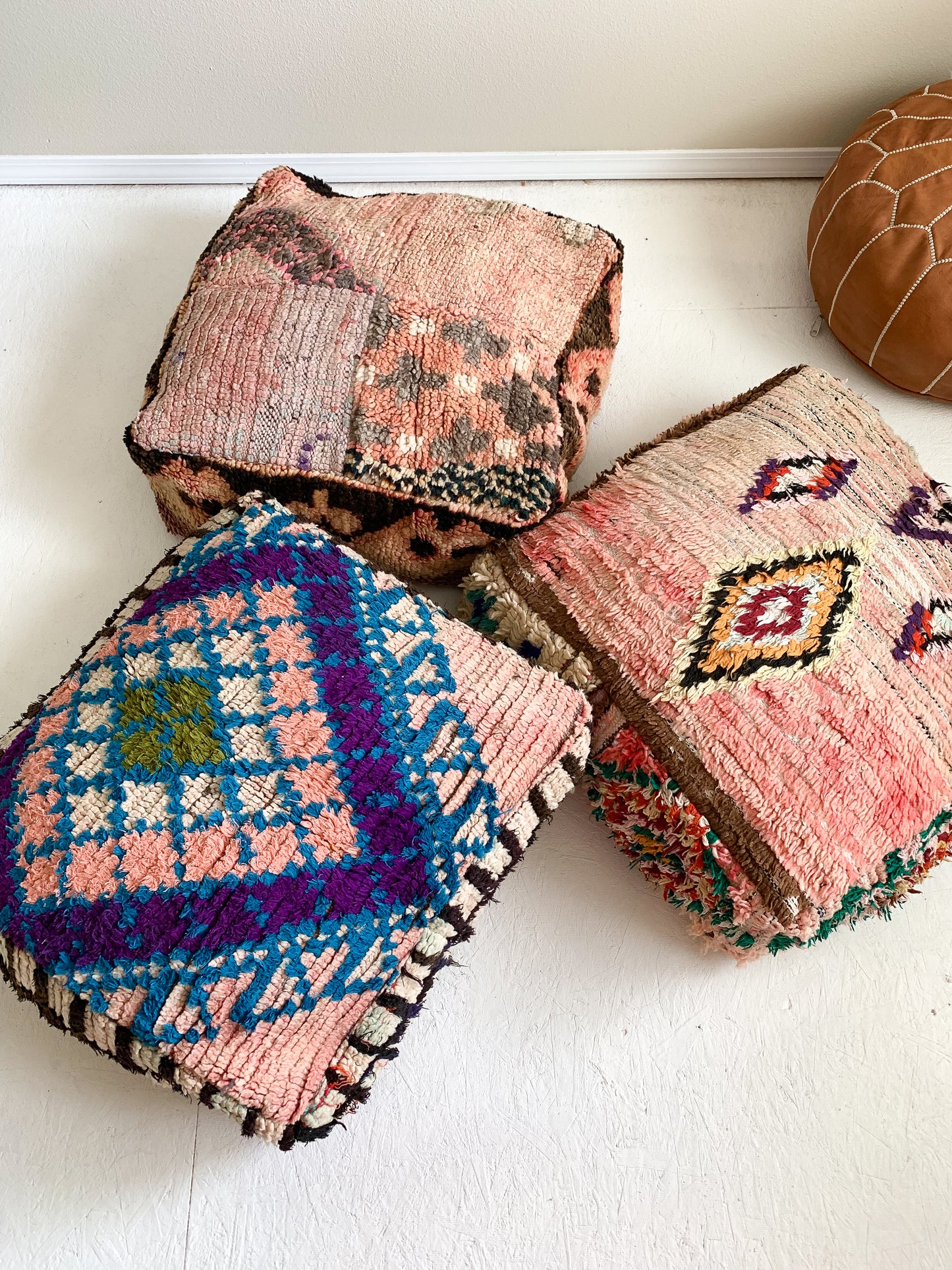 Anisa - Moroccan Rug Floor Pouf