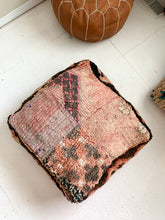 Load image into Gallery viewer, Farah - Moroccan Rug Floor Pouf
